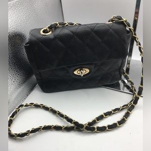 Quilted Flap Bag - Unbranded